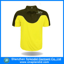 China Manufacturer High Quality Two Color Polo Shirt Designing
